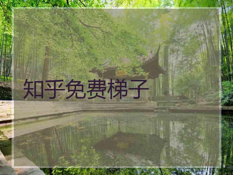 知乎免费梯子