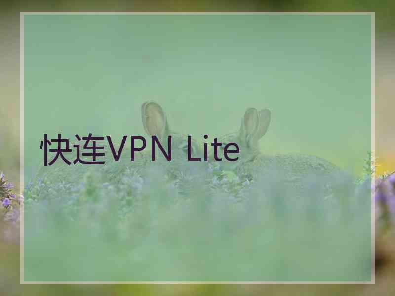 快连VPN Lite