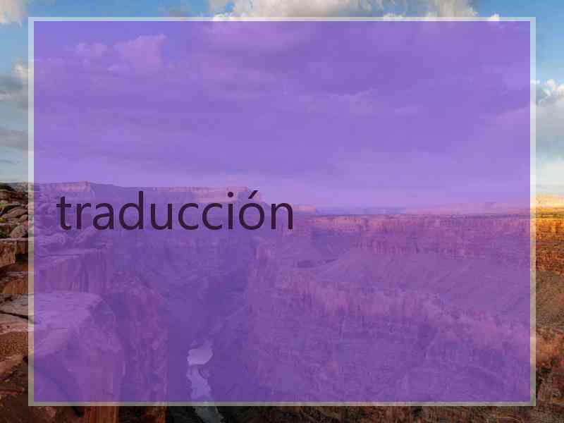 traducción